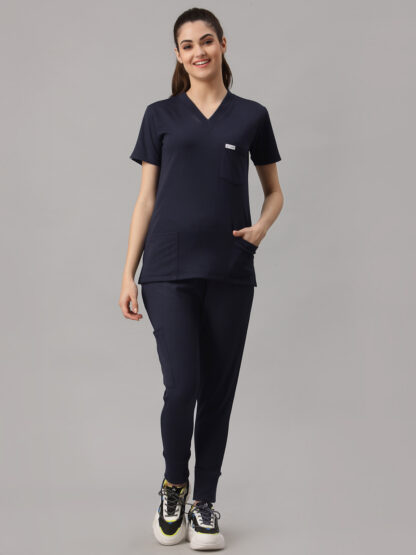 Functional French Jogger Scrub for women