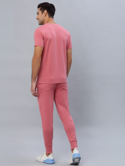 Ultra comfort and trendy french joggers scrub for men in colour mauve